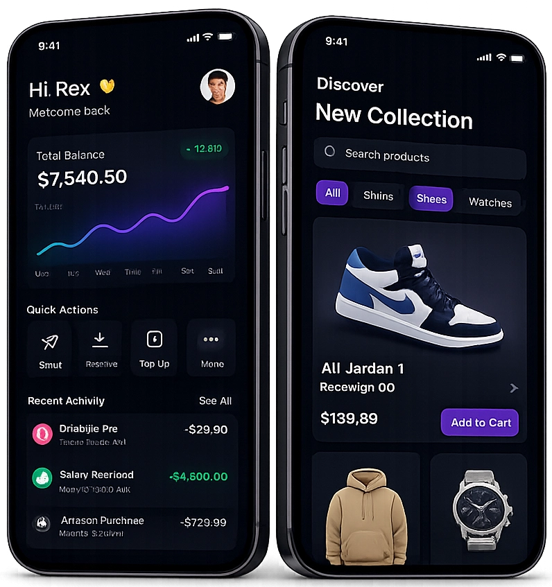 App mockup